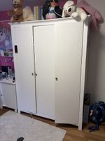 Kleiderschrank weiss 3-tuerig 