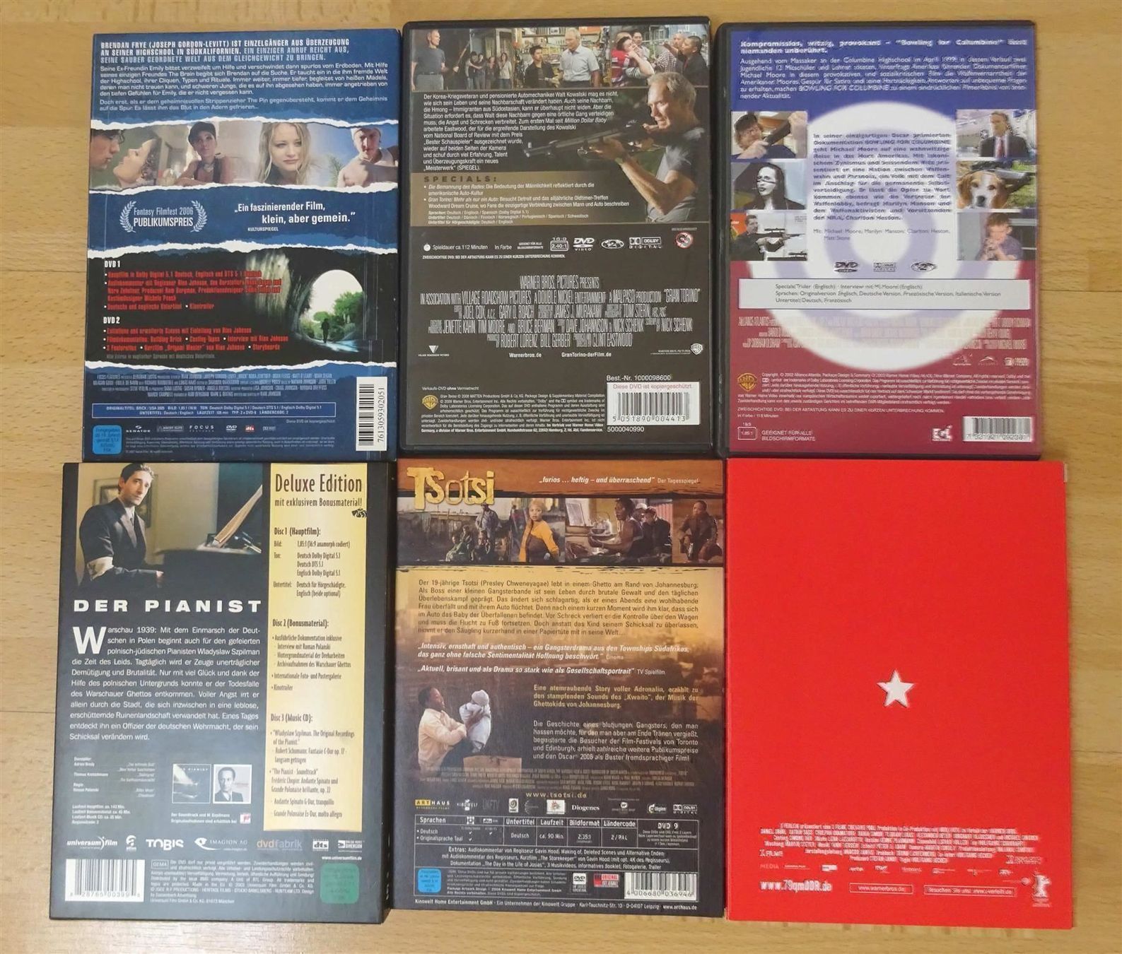 Tutti i DVDs: DVD Paket: 6 Filme - Dramen – Usato da Zofingen venduto da Justizia_01 1