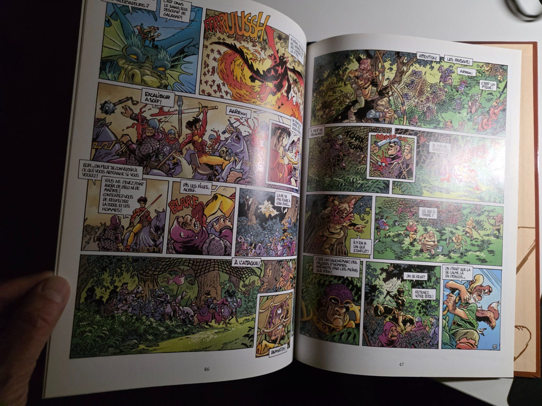 Fumetti: Comic Le Chant d'Excalibur - Tome 1 - 1998 – Usato da Walterswil BE venduto da Lonitti 6