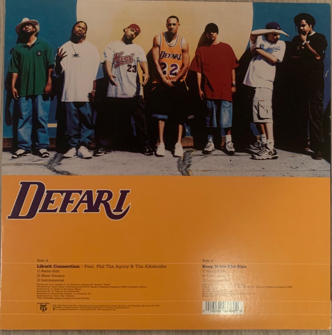 Dischi in vinile: DEFARI - Likwit Connection Maxi Lp 1998 – Usato da Mühlethal venduto da superfast78 1