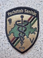 *** Badge Fachstab Sanität mit klett ***