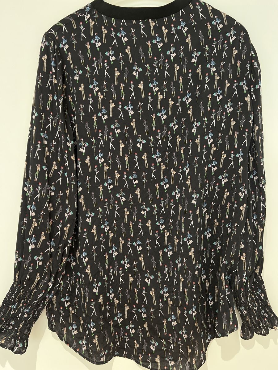 Robert Friedman Camicette: Bluse reine Seide Gr M – Usato da schaan venduto da Ak9jg8 2