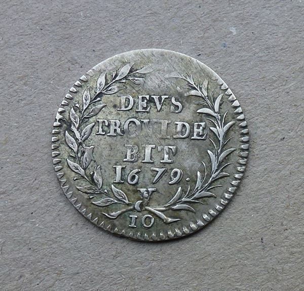 Alle Münzen: Bern ++ 10 Kreuzer 1679 – Gebraucht aus Walkringen von Casablanca777 1