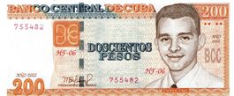 Cuba Central America 200 Pesos 2022 P-130 UNZ