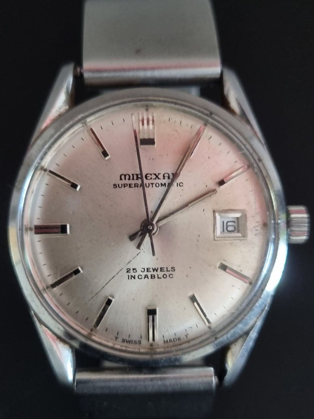 Mirexal Orologi: Herrenuhr Mirexal Superautomatic 25 Jewels – Usato da Lenzburg venduto da freedomky 1
