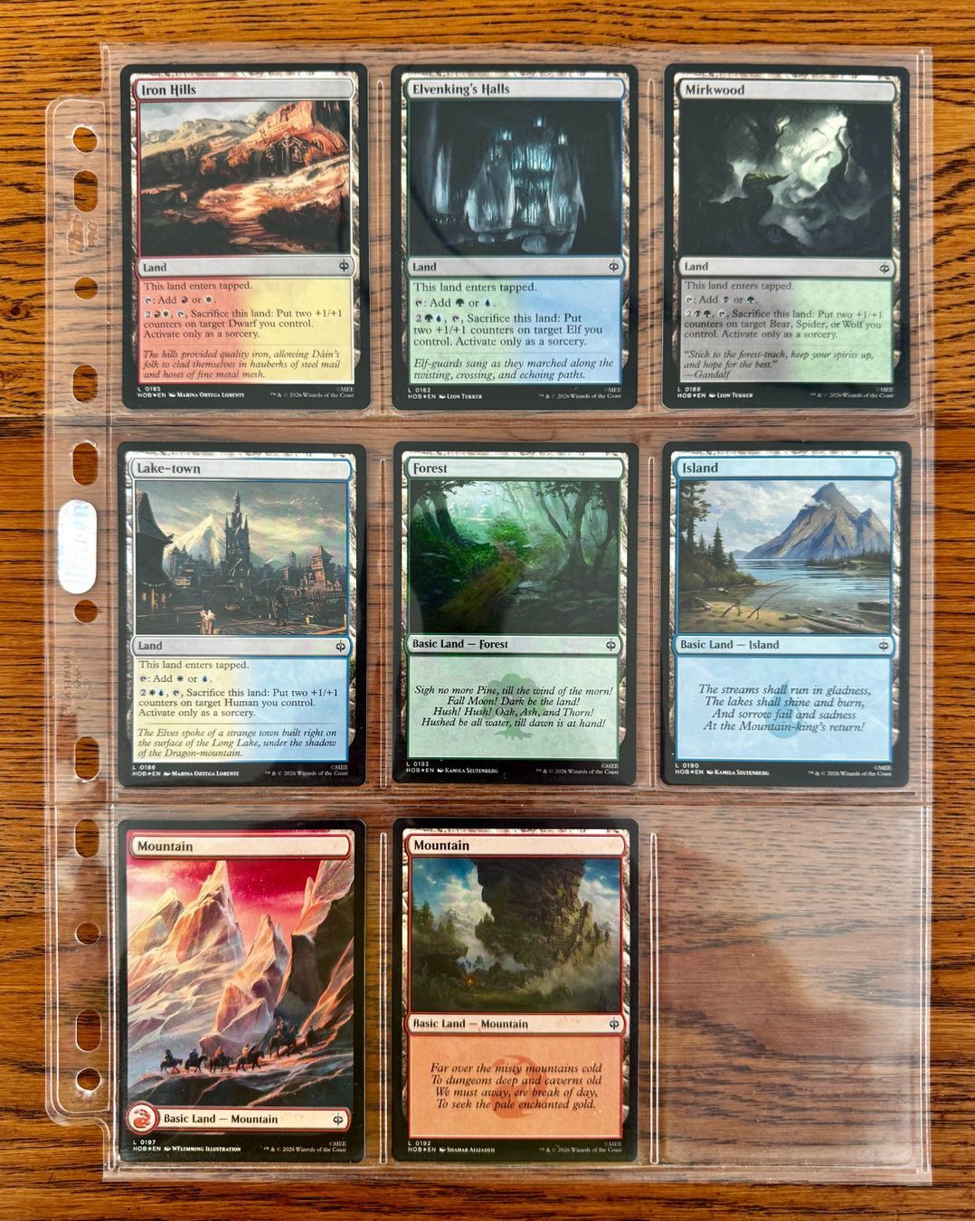 Magic The Gathering Sammelbilder & Trading cards: The Hobbit Foil Commons 53stk. – Neu (gemäss Beschreibung) aus Rechthalten von hosme_be 5