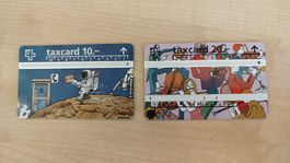 PTT Taxcard 10.- und 20.- gebraucht in Top-Zustand