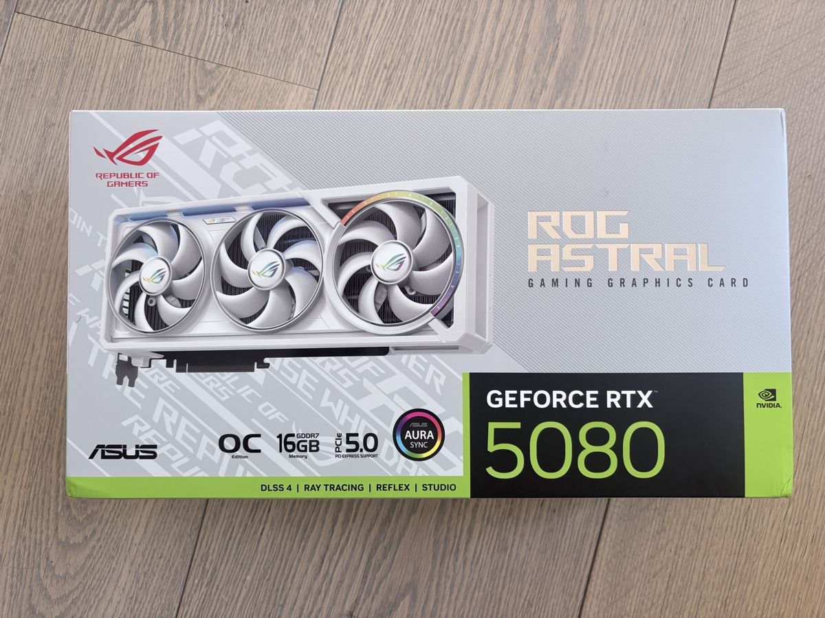 Asus Cartes graphiques: ASUS ROG Astral GeForce RTX 5080 White OC – Neuf avec emballage d'origine à Zumikon par Kilu75 1