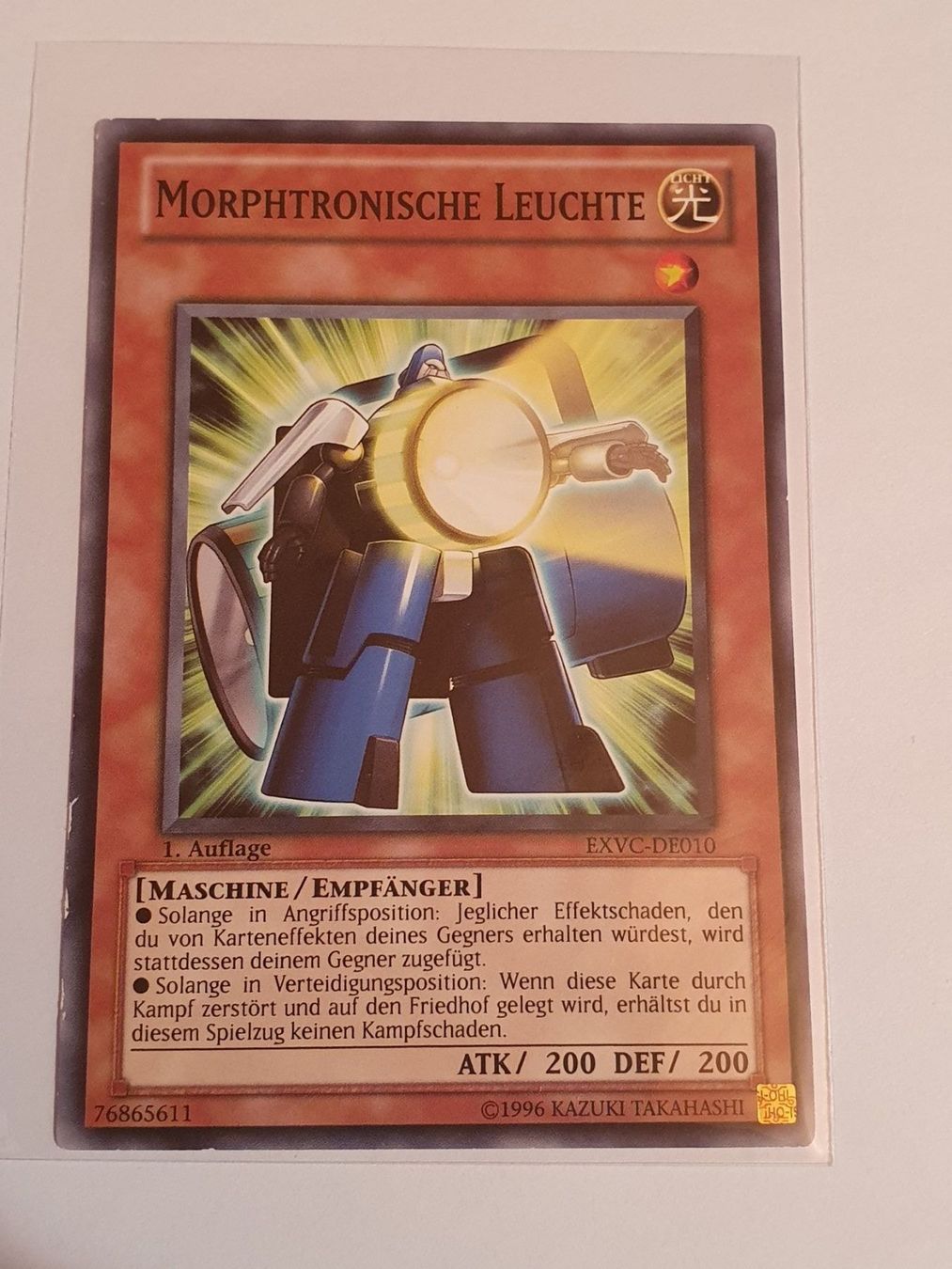 Yugioh Carte collezionabili: Yugioh morphtronische Leuchte 1. Auflage – Usato da Oberdorf BL venduto da BaldenEagle