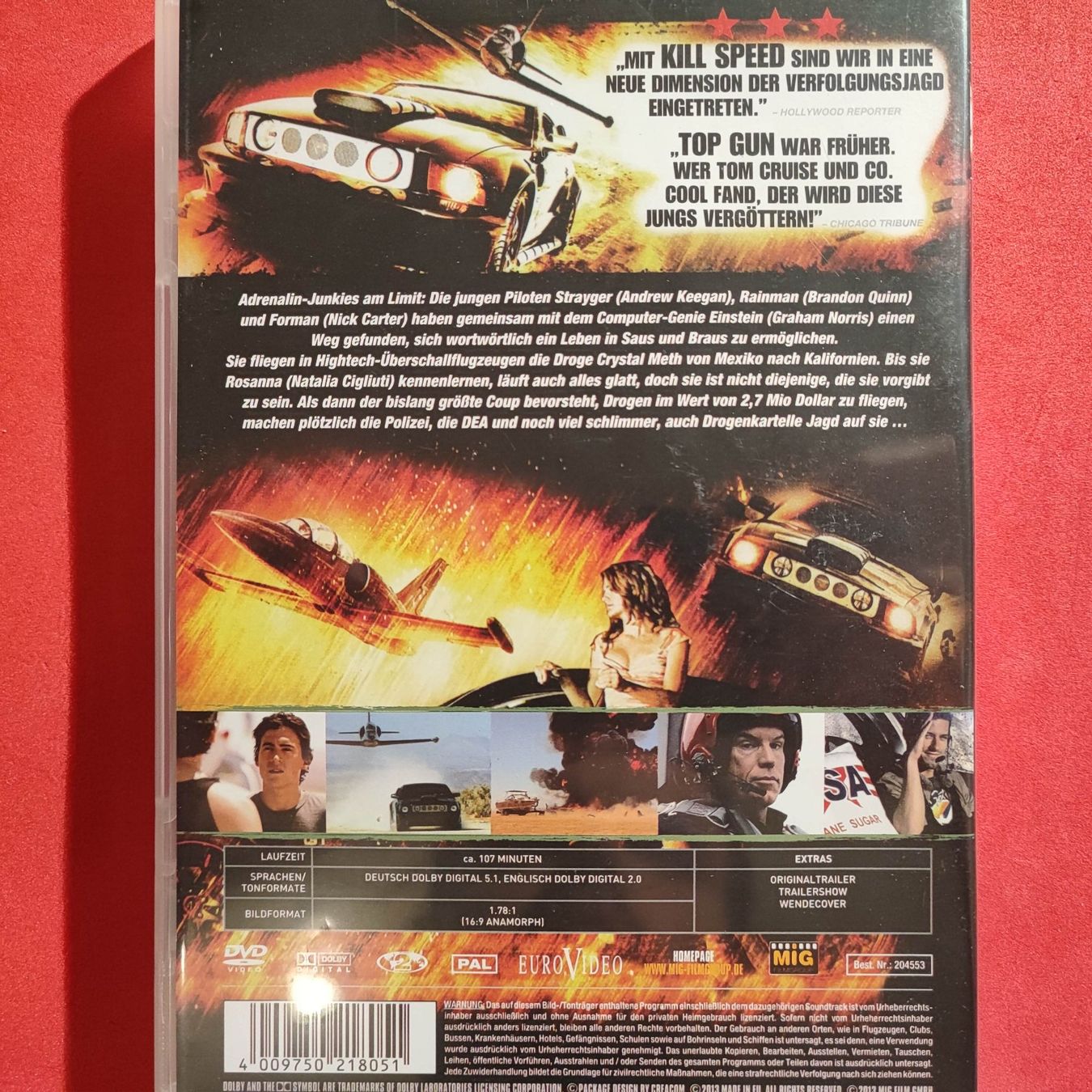 Tutti i DVDs: Kill Speed - Lebe schnell ... stirb jung! – Usato da Dübendorf venduto da kb86_MOVIE 1
