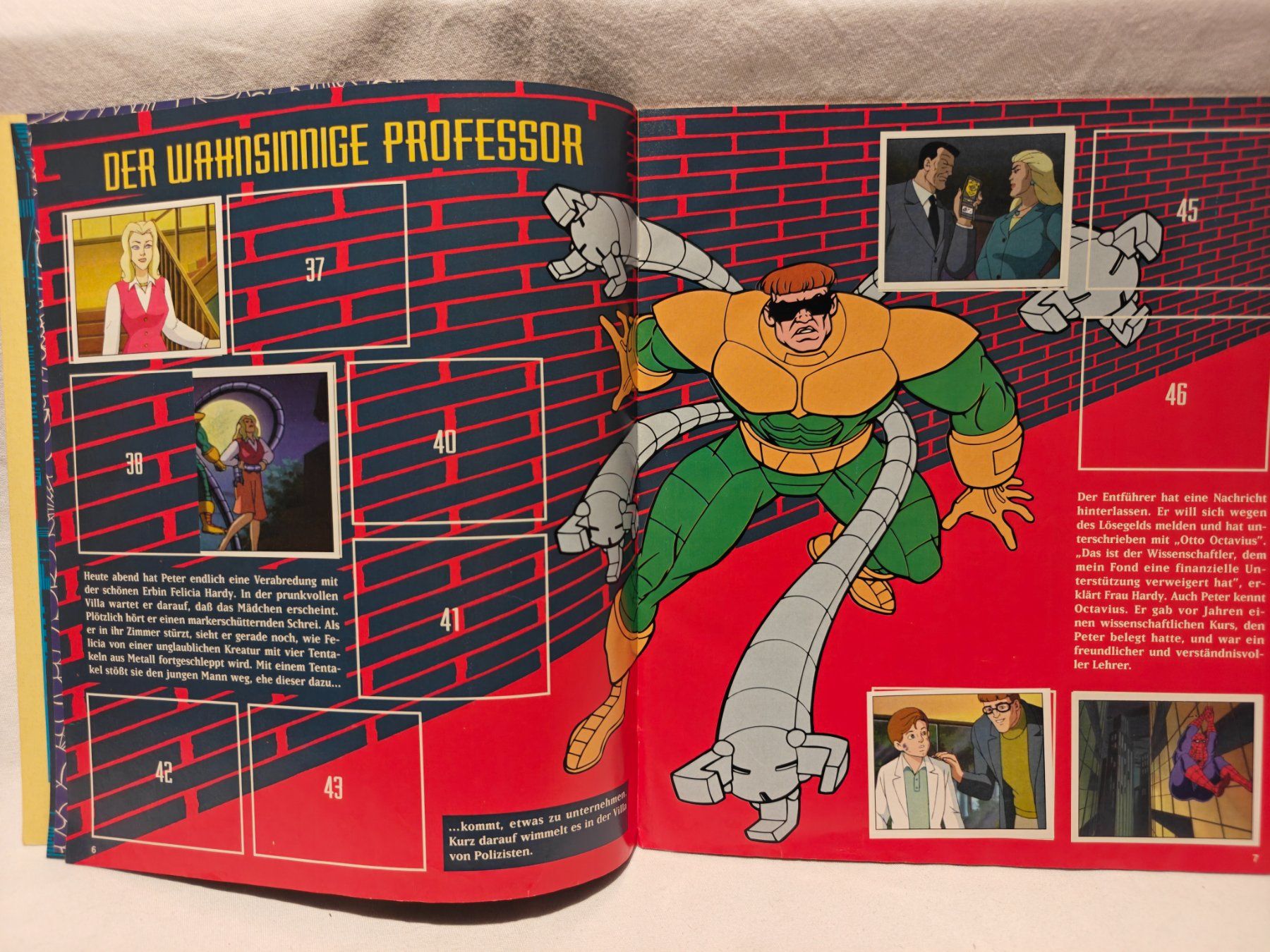 Panini Album: Spider-Man 1995 Panini Stickeralbum – Usato da Gutenswil venduto da Vulcano21 3