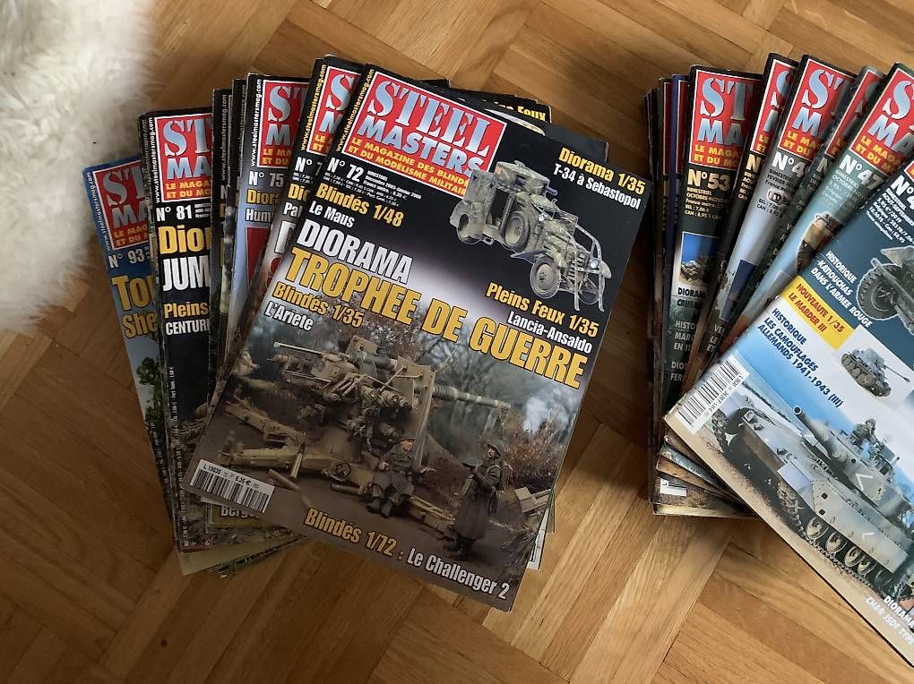 Riviste & Magazine: Revues Steel Masters/Wing Masters – Usato da Cossonay-Ville venduto da BRick73 2