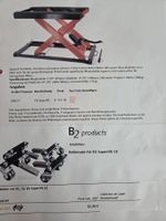 Motorradheber 500 mm Hubhöhe sehr guter Zustand