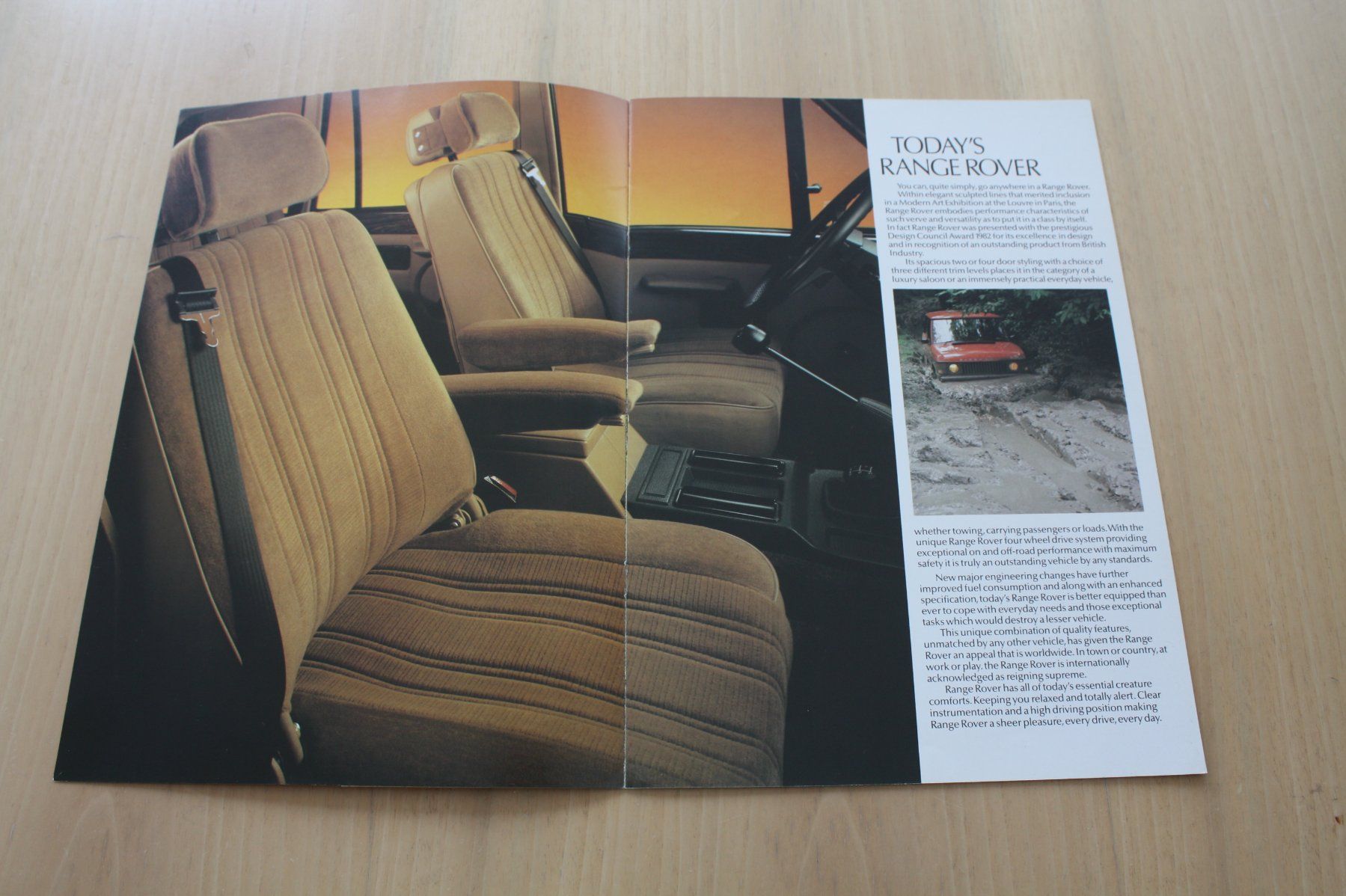 Land Rover Documenti: Range Rover Prospekt 2 & 4 Türe 5/1983 – Usato da Wikon venduto da erwin400 1