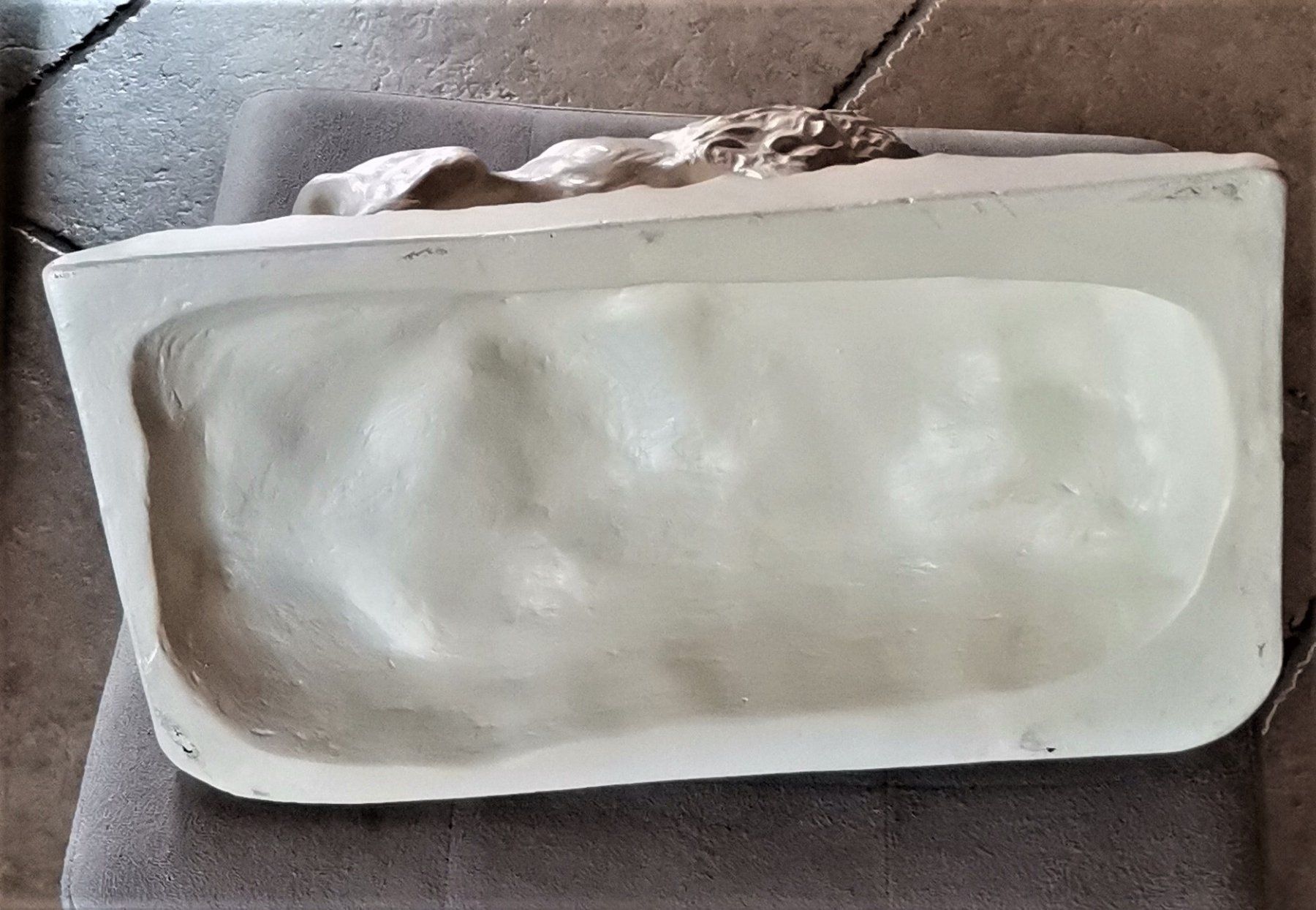 Skulpturen & Statuen: Löwenpaar aus Gips von 1943 – Gebraucht aus Mund von Happy_trader 4