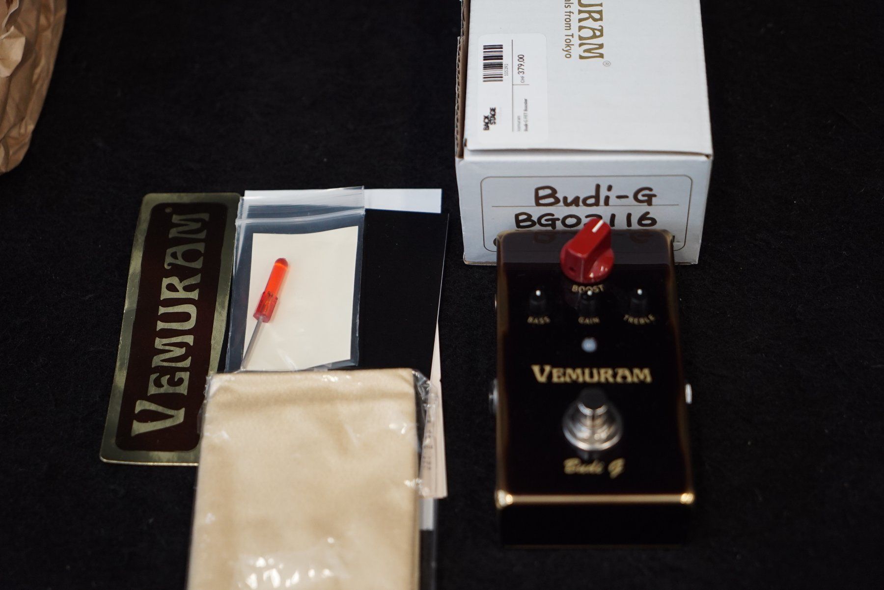 Musikinstrumente: Vemuram Budi-G Booster neuwertig – Gebraucht aus Ortschwaben von Musictrade