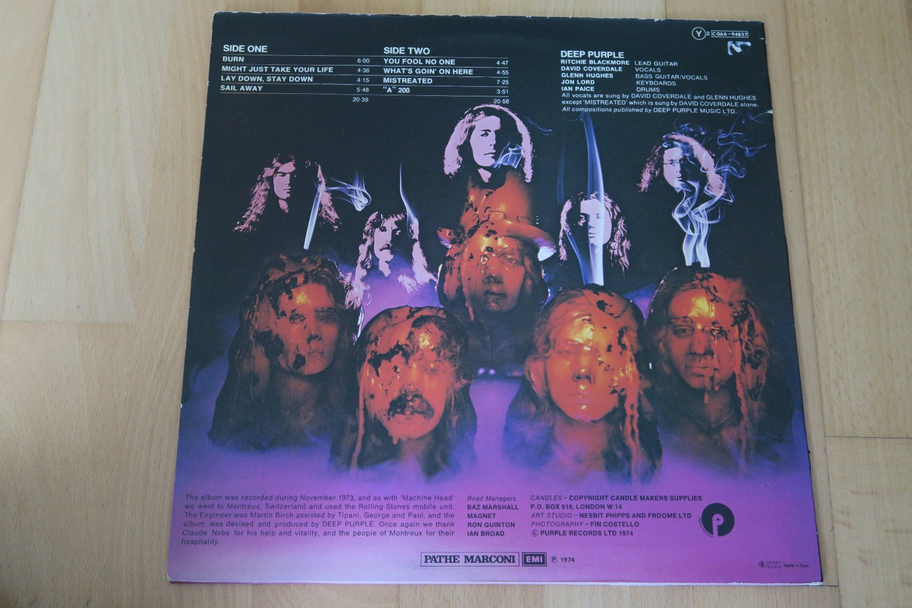 Dischi in vinile: Deep Purple – Burn – Usato da Thun venduto da Karibu70 1