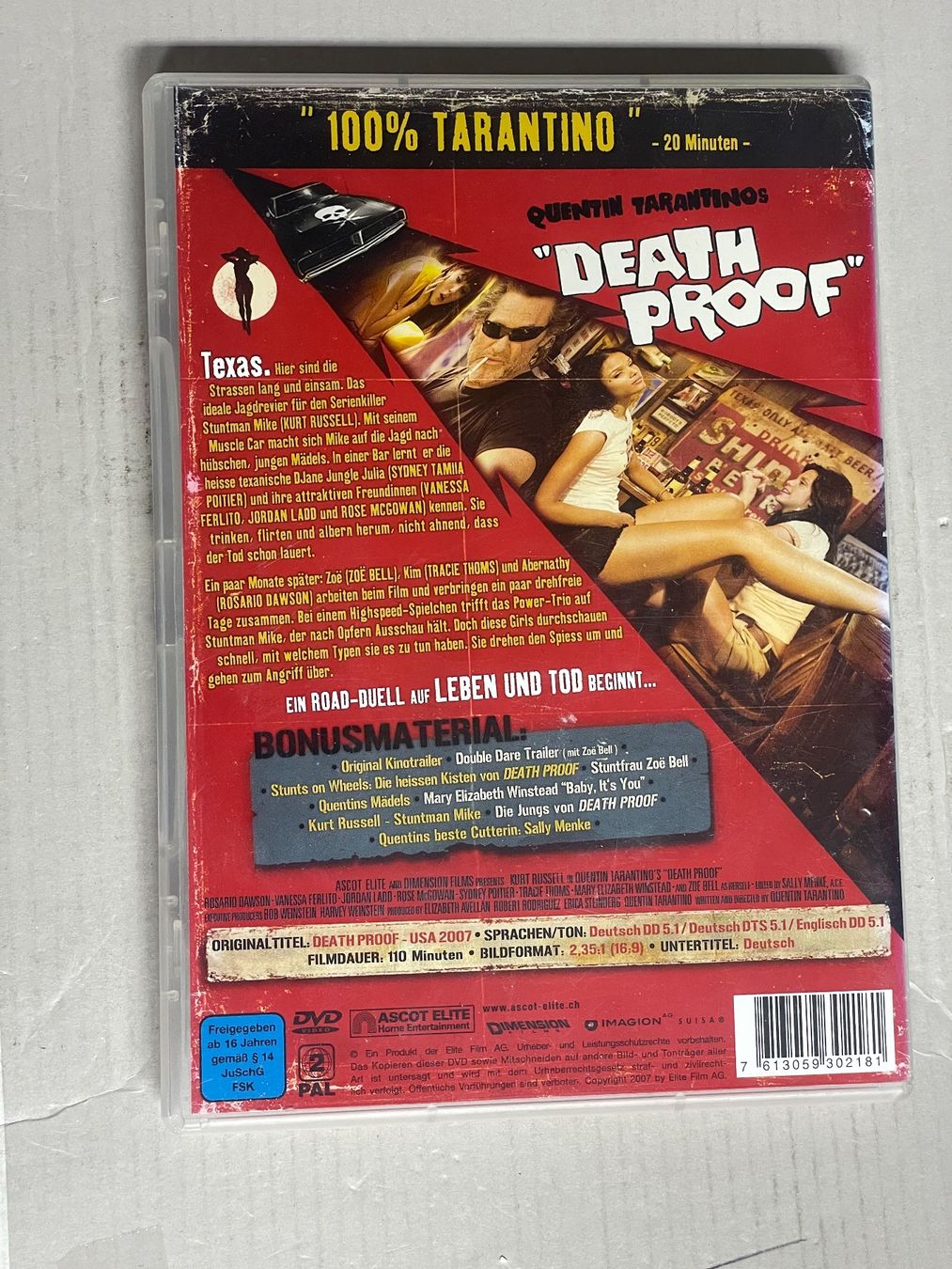 Alle DVDs: Death Proof – Gebraucht aus Muri b. Bern von AdidasCollector 1