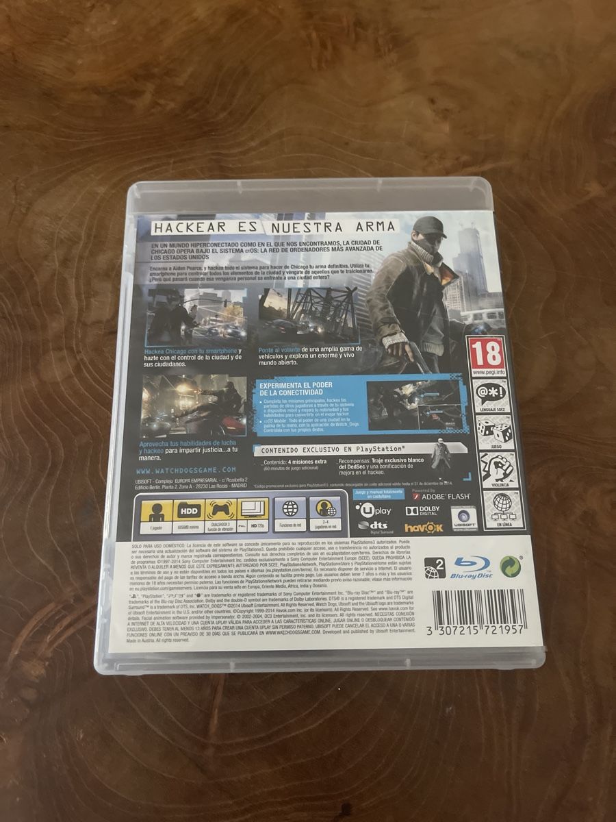 Giochi: Watch Dogs pour PS3 - Edition Spéciale, Comme Neuf! – Nuovo (secondo la descrizione) da Renens VD venduto da dan_b8tt 1