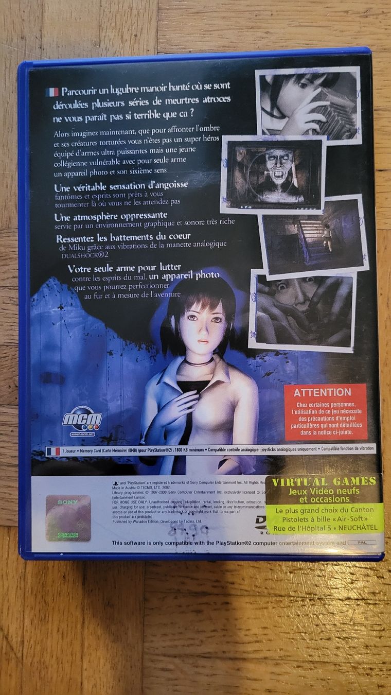 Jeux: Project ZERO / Playstation 2 Spiel. Kompl."selten" – Neuf (Voir description) à Biel/Bienne par Retrohr 2