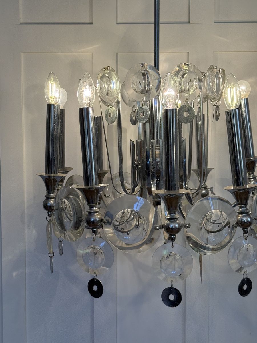 Kronleuchter & Deckenlampen: Kronleuchter / Leuchte Sciolari – Gebraucht aus Zürich von Zurichvintage 1