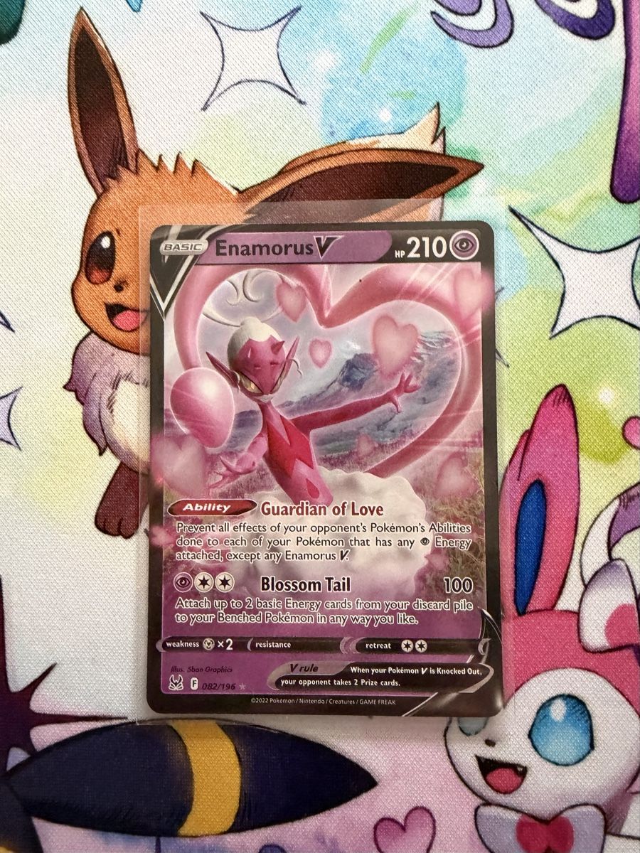 Pokémon Carte collezionabili: Pokemon Enamorus V - 082/196  – Usato da Grindelwald venduto da TSG-G-Town