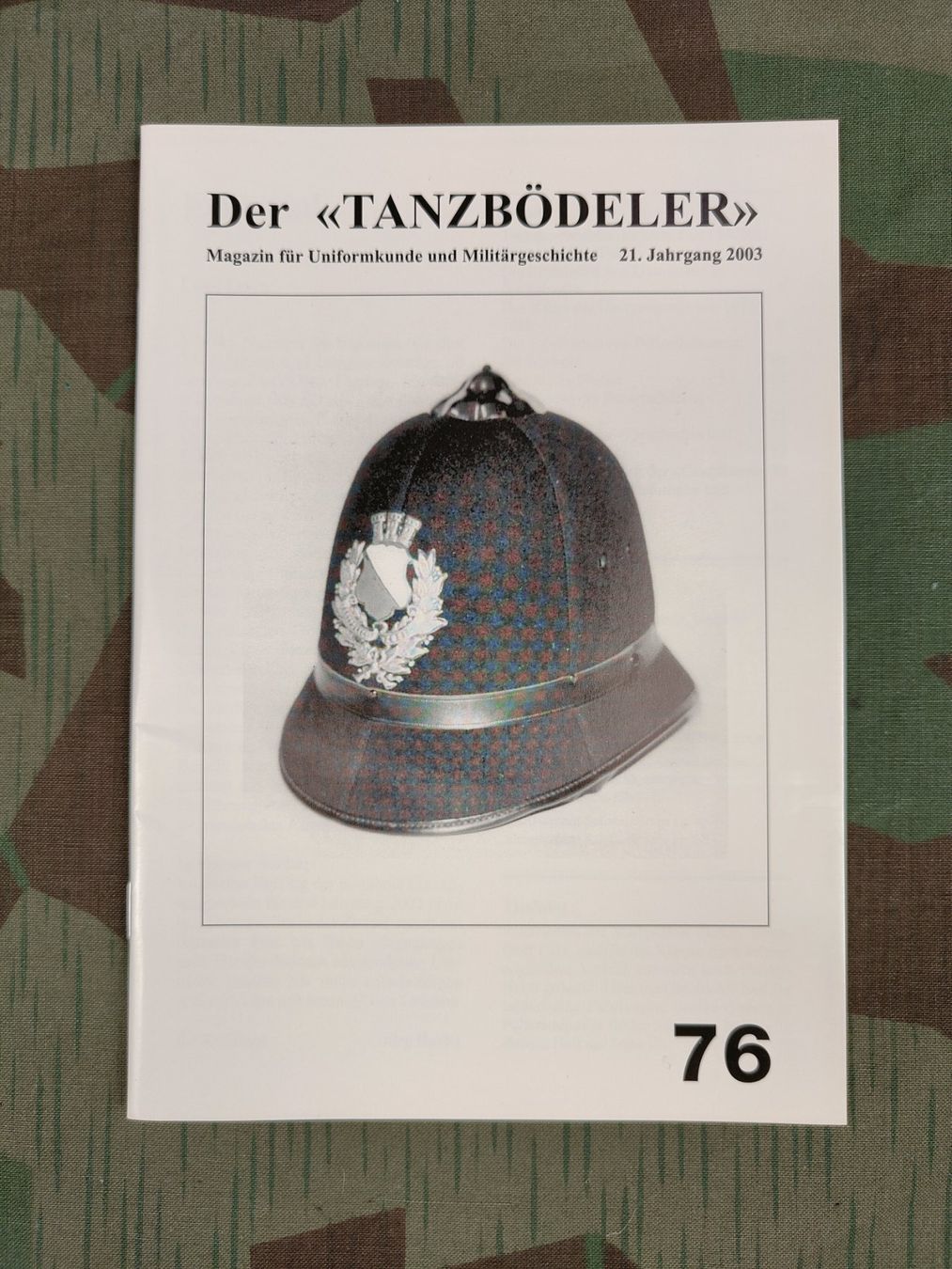 Schweizer Armee Uniformen: Der «TANZBÖDELER» Nr. 76 – Gebraucht aus Bauma von SwissMilitaria