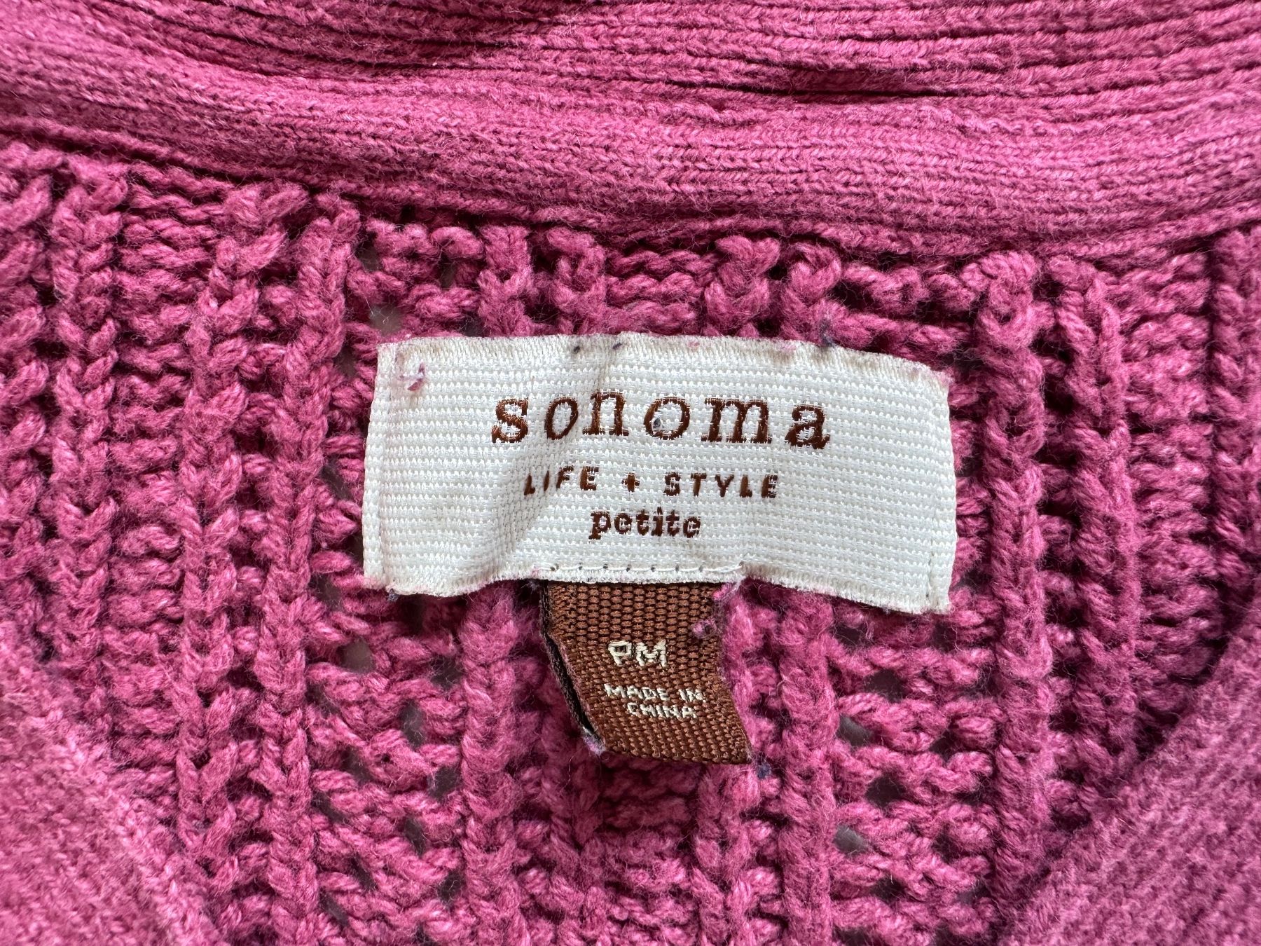 Vestes: Sonoma pullover Swaters cable knit 60% cotton Women M – D'occasion à Neuchâtel par _Easy_to_Find_ 1