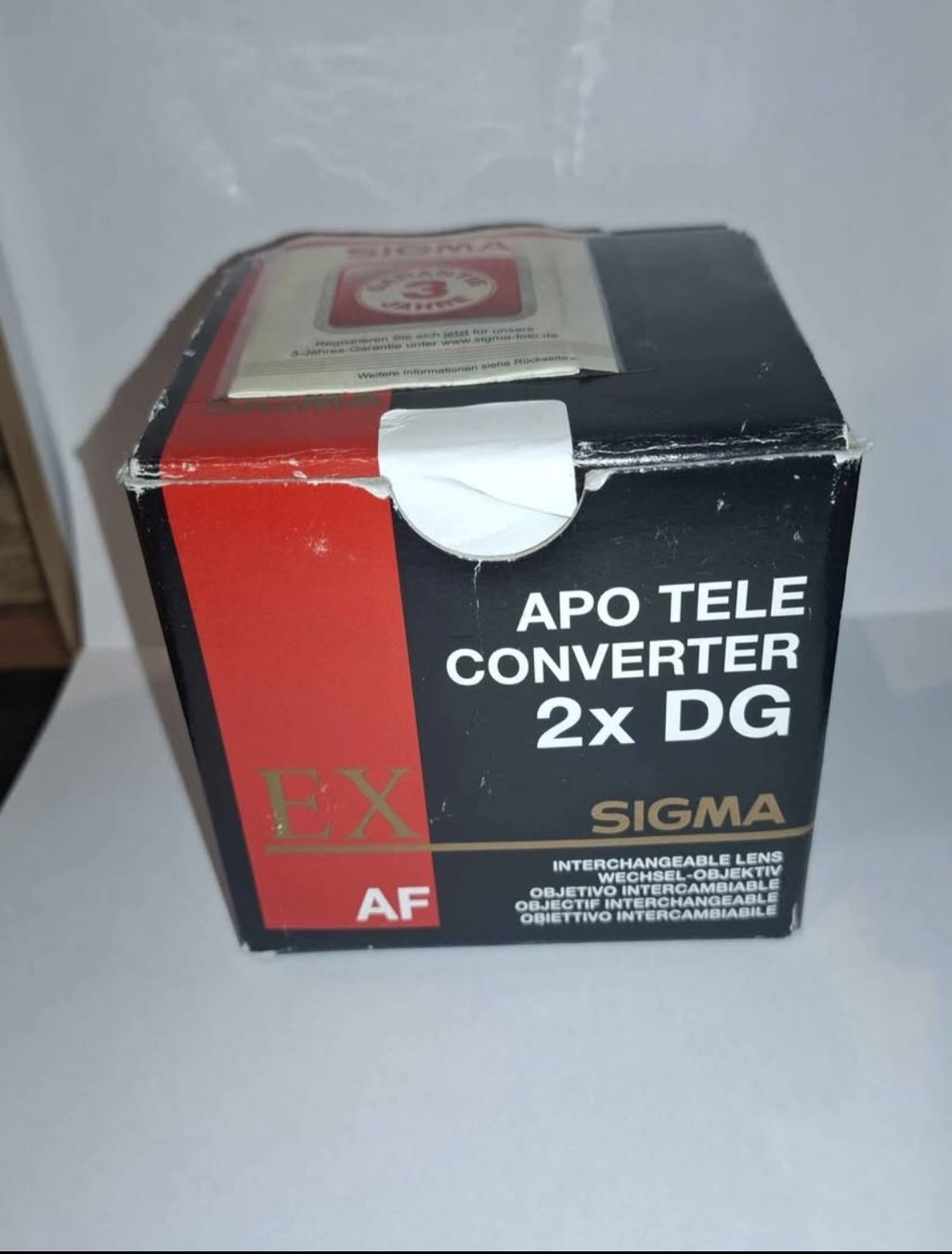 Sigma Objektive: Téléconvertisseur X2 SIGMA – Gebraucht aus Réchy von kilian235 1