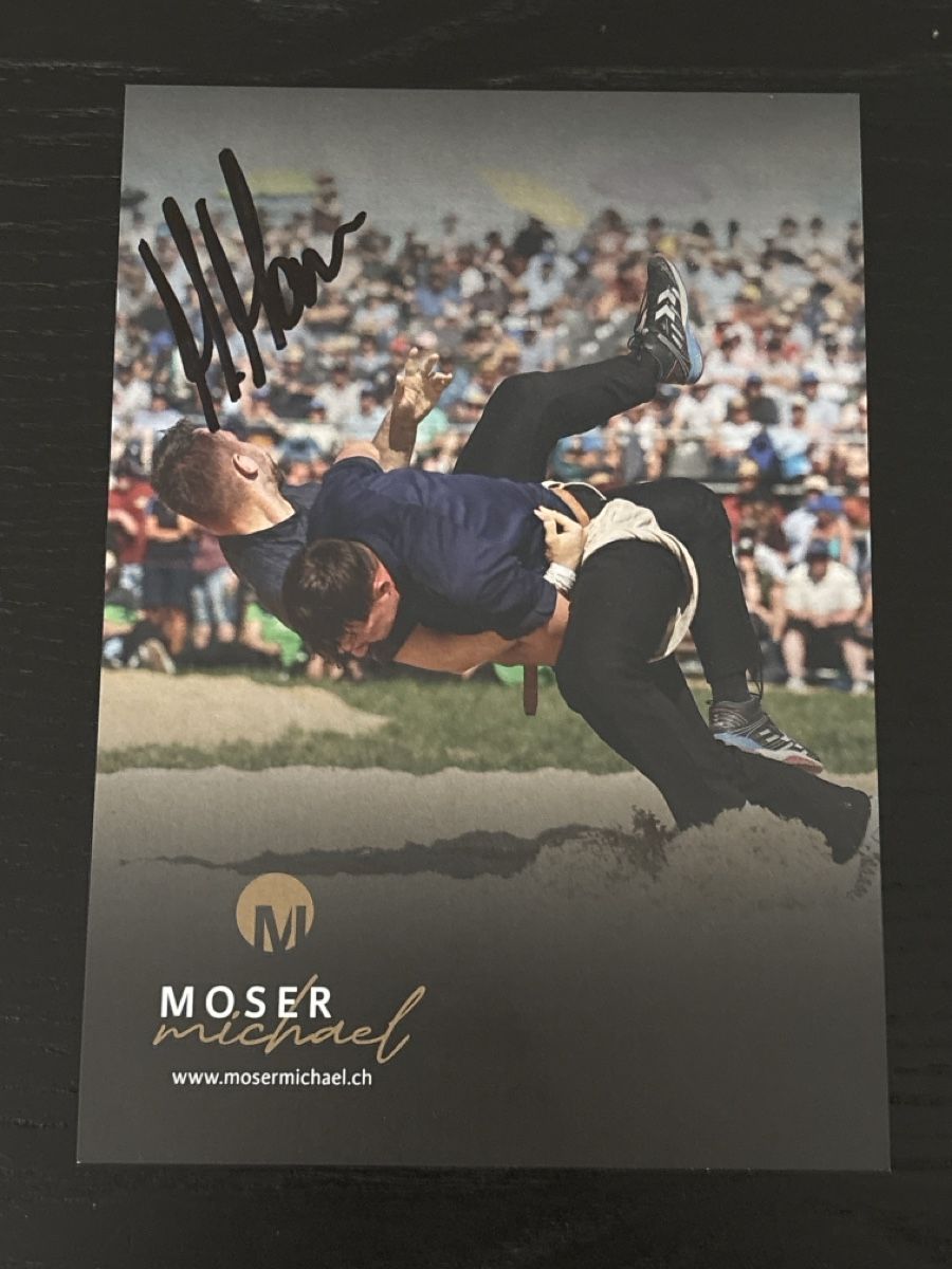 Autografi: Schwinger Michael Moser, Original Autogramm – Nuovo (secondo la descrizione) da Uetendorf venduto da hoisle