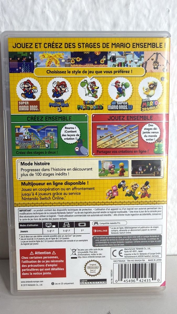 Nintendo Giochi: Super Mario Maker 2 for Nintendo Switch - Great Game! – Usato da Ehrendingen venduto da bubulence 1