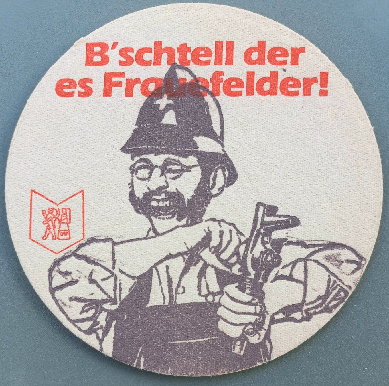 Untersetzer: Bierdeckel - Frauenfelder - CH – Gebraucht aus Niederuzwil von lubimaja