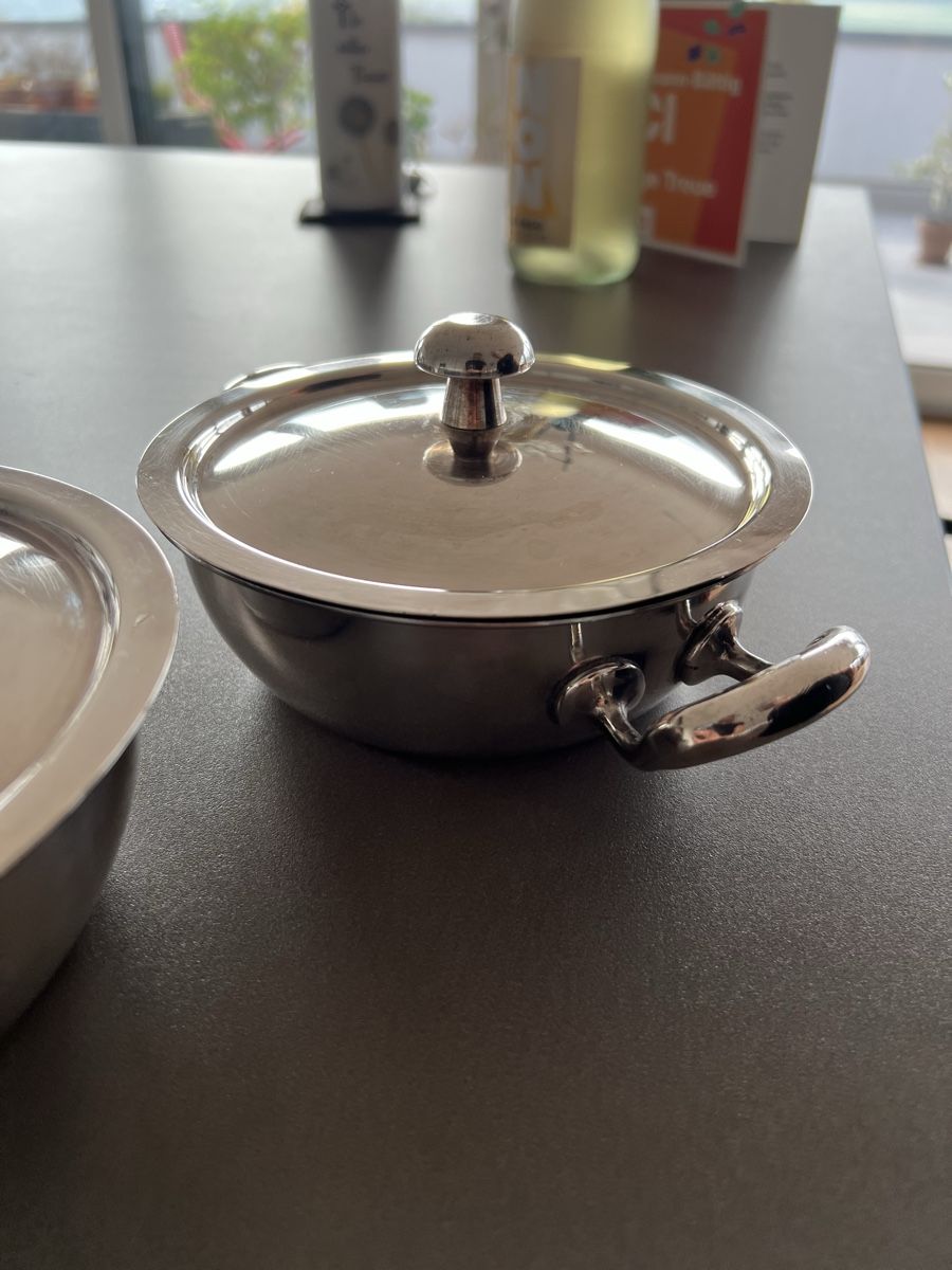 Padelle: Spring SILINOX Switzerland Topf Set, 2 Stück – Usato da Wolfwil venduto da Poulet60 2