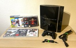Sony PlayStation 3 Fat 250 GB + 8 Spiele