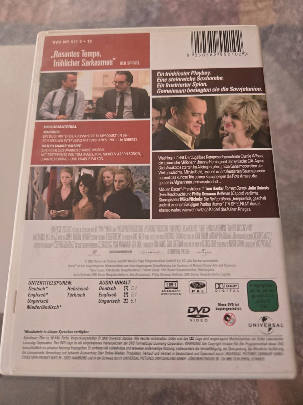 Alle DVDs: Der Krieg des Charlie Wilson DVD – Gebraucht aus Bussigny von Kfdlt 1