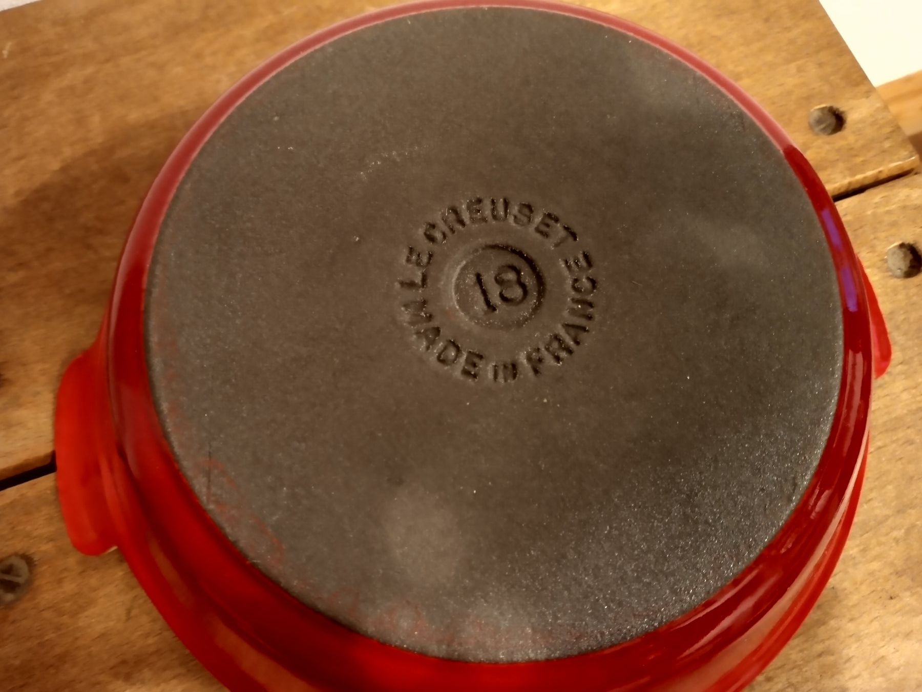 Le Creuset Pentole: Gusseisentopf Bräter 18cm Le Creuset – Usato da Prez-vers-Siviriez venduto da Monija70 2