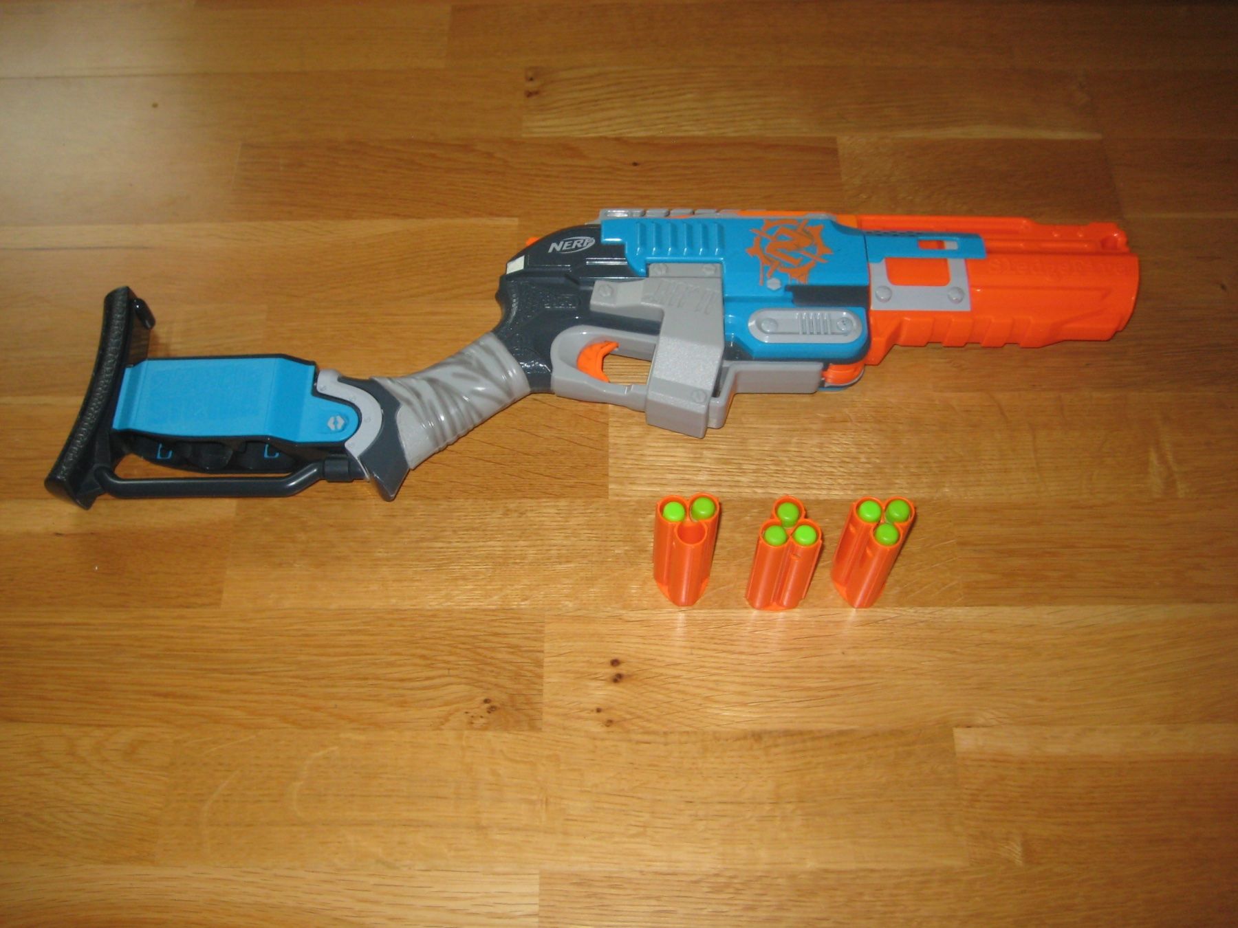 Nerf Spielzeuge: Nerf Sledgefire – Gebraucht aus Erlinsbach SO von  4