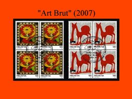 Viererblock-Serie "Art brut" (2007)