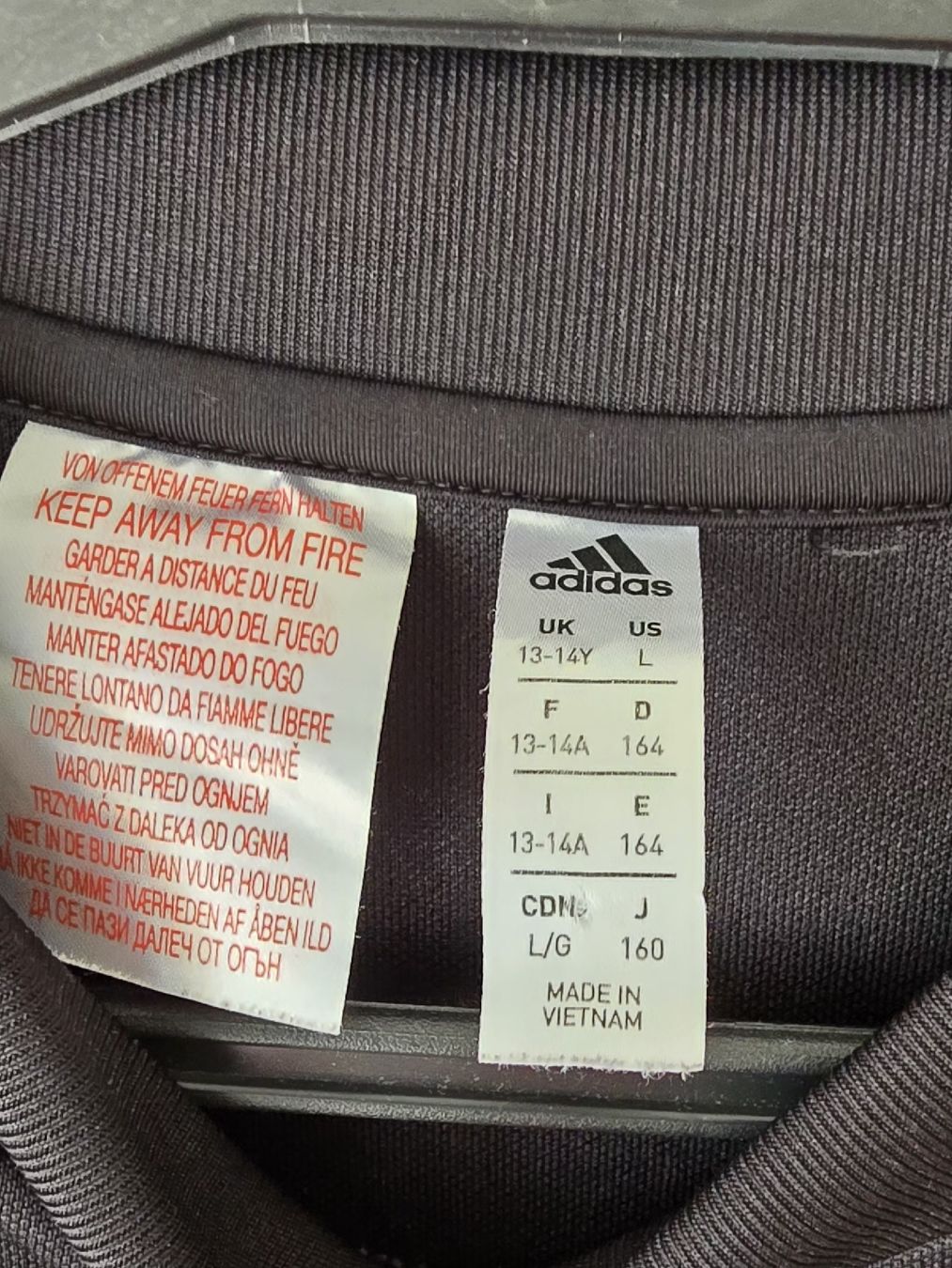 Juventus Leibchen & Hosen: Pull d'entraînement Juventus Adidas, taille 164 – Gebraucht aus Genève von MariaS2 2