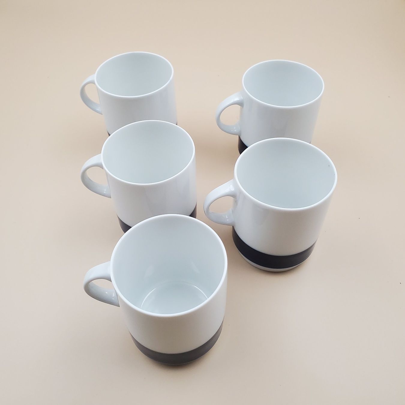 Thomas Tazze: 5 Tasses Thomas Germany Brushed Cobalt Baumann 1960 – Usato da Rennaz venduto da La_malle_du_dauphin 2