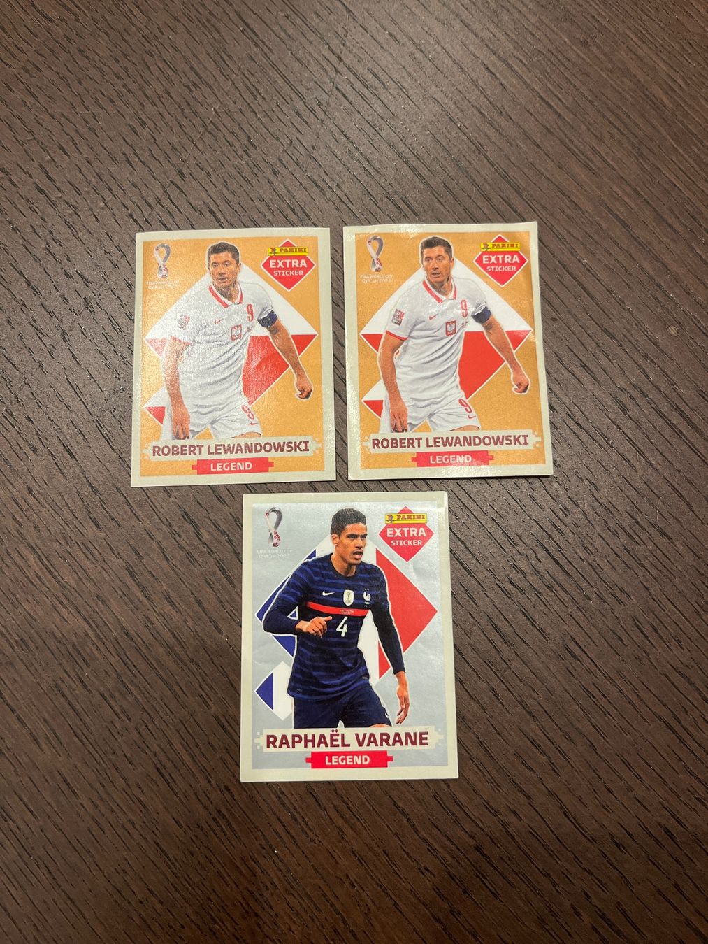 Panini Carte collezionabili: Lot de 3 stickers Panini Extra – Usato da Prez-vers-Noreaz venduto da Vins29