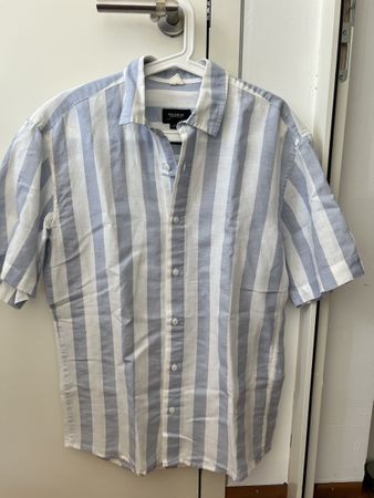 Pull&Bear Hemd, Grösse XS, gestreift, ideal für den Sommer