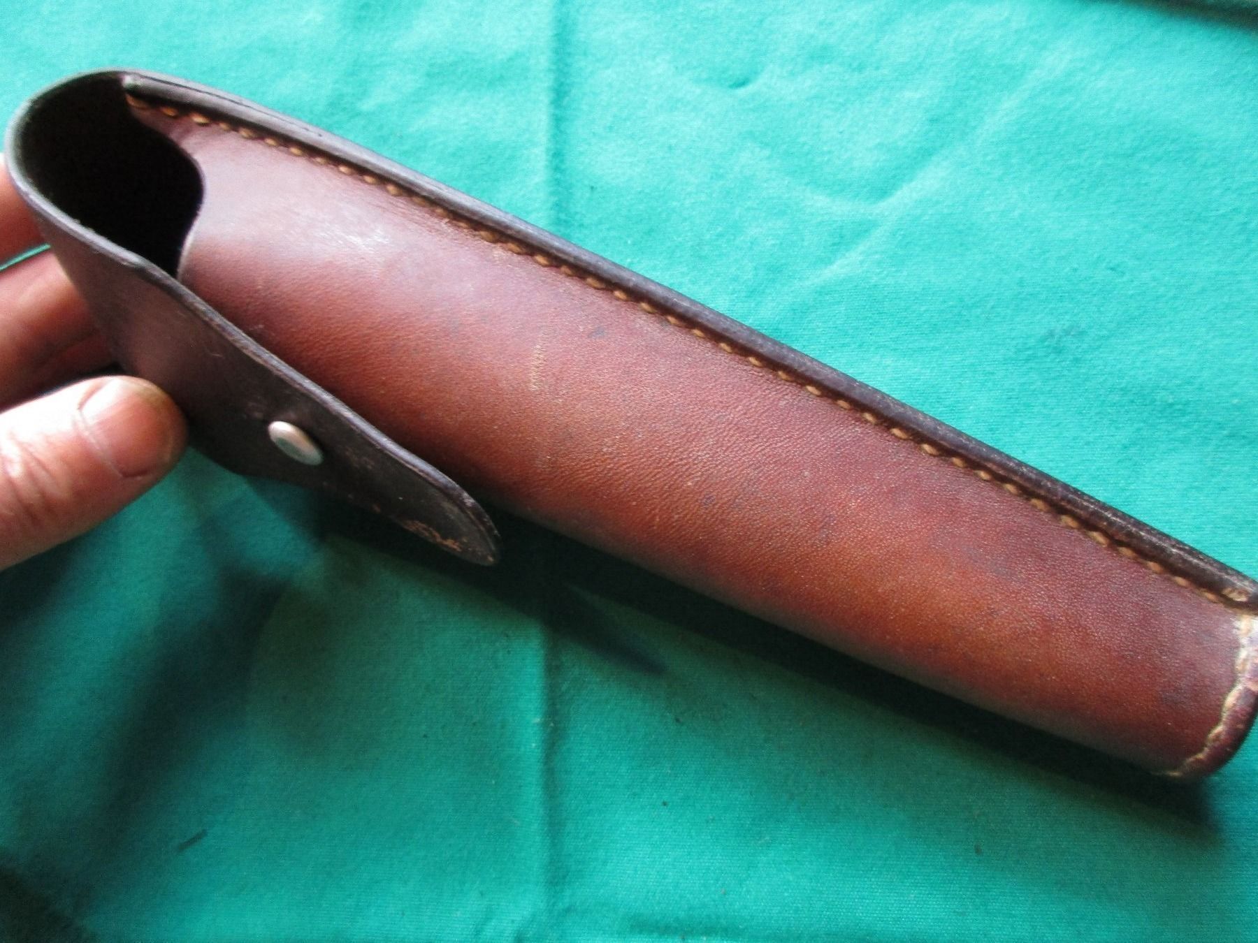 Schweizer Armee Armi bianche: Futteral zu Schiessbecher K31, 1958 – Usato da Bowil venduto da vifi01 1