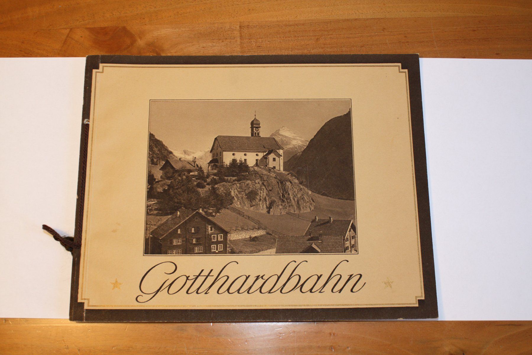 Libri: Gotthardbahn Photo Illustration von 1910 – Usato da Gattikon venduto da astra24