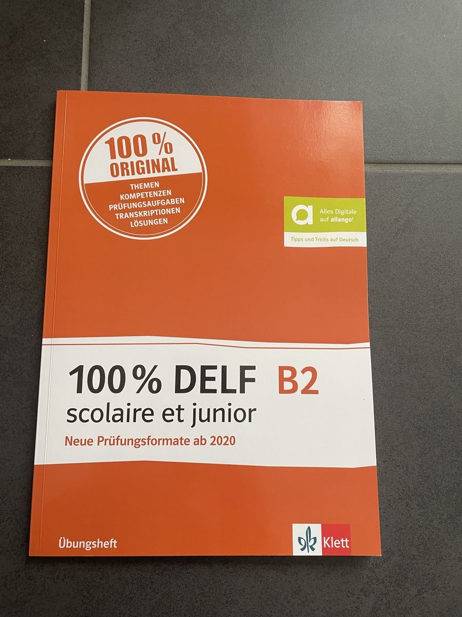 Libri: 100% Delf B2 scolaire et junior – Usato da Herznach venduto da Enya_m26