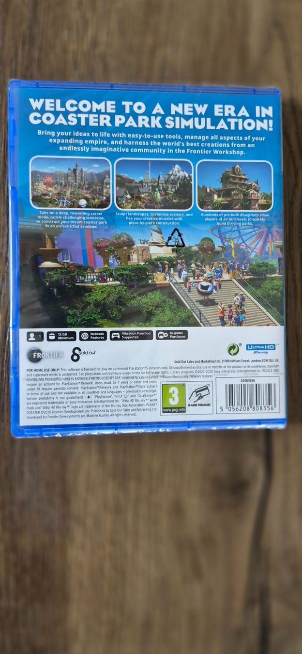 Sony Giochi: Game PS5 Planet Coaster Neu – Nuovo e nell'imballaggio originale da wettingen venduto da joschi2006 1