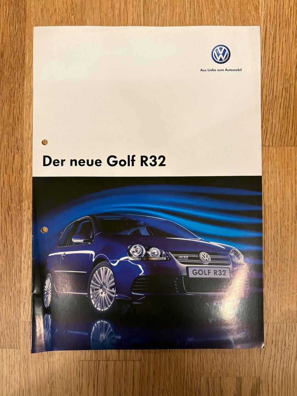 VW Documenti: VW Golf R32 - Prospekt - Ausgabe 2005 oder 2006 oder 2007 – Usato da Freienstein venduto da Golfbueb 4