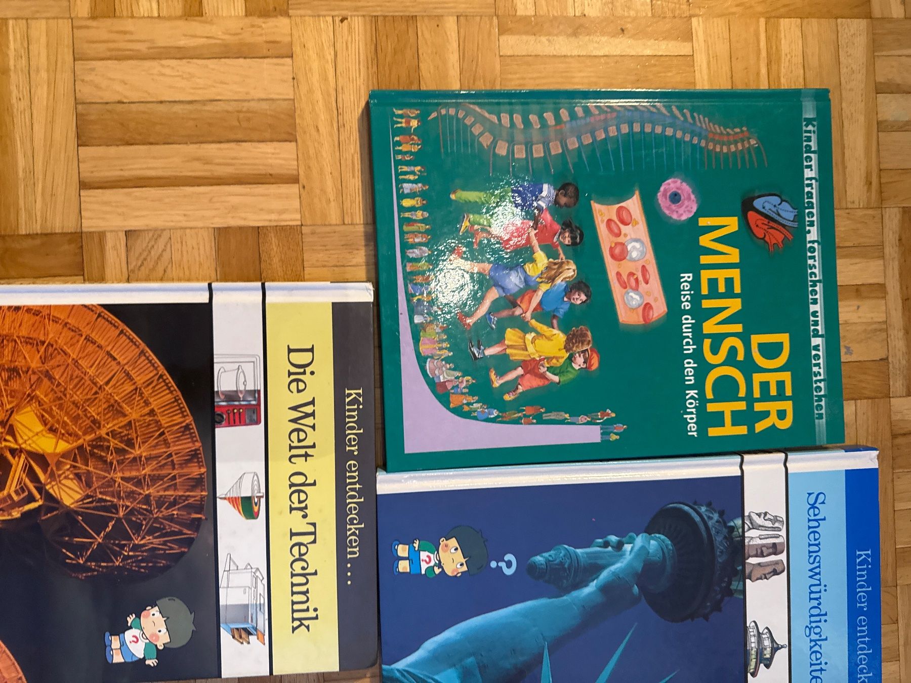 Bücher: 3 Kinderbücher: Der Mensch, Technik, Welt – Gebraucht aus Wittenbach von dan_9tkk 3