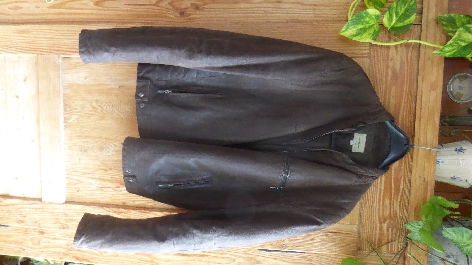 Giacche: Herren Leder Jacke Gr 52 conbipel – Usato da Sargans venduto da Benziner 5