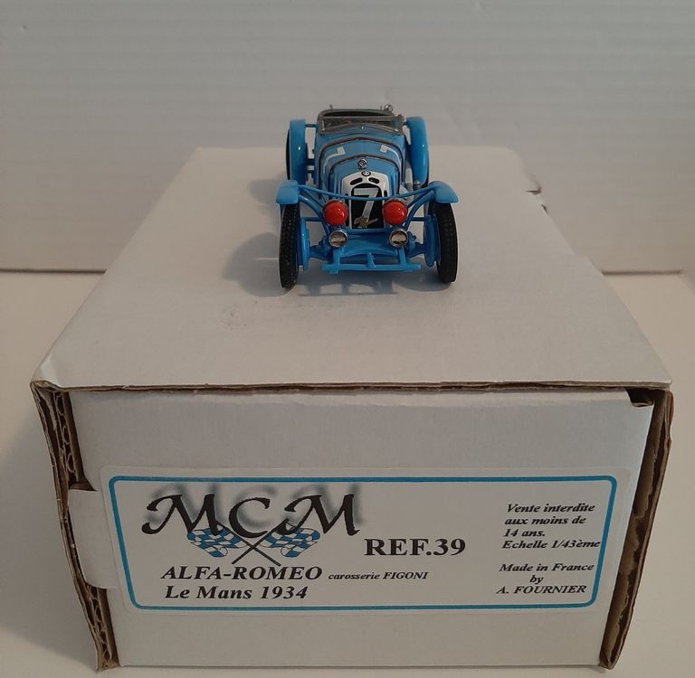 Alfa Romeo 33 le Mans au 1/43ème - Collection